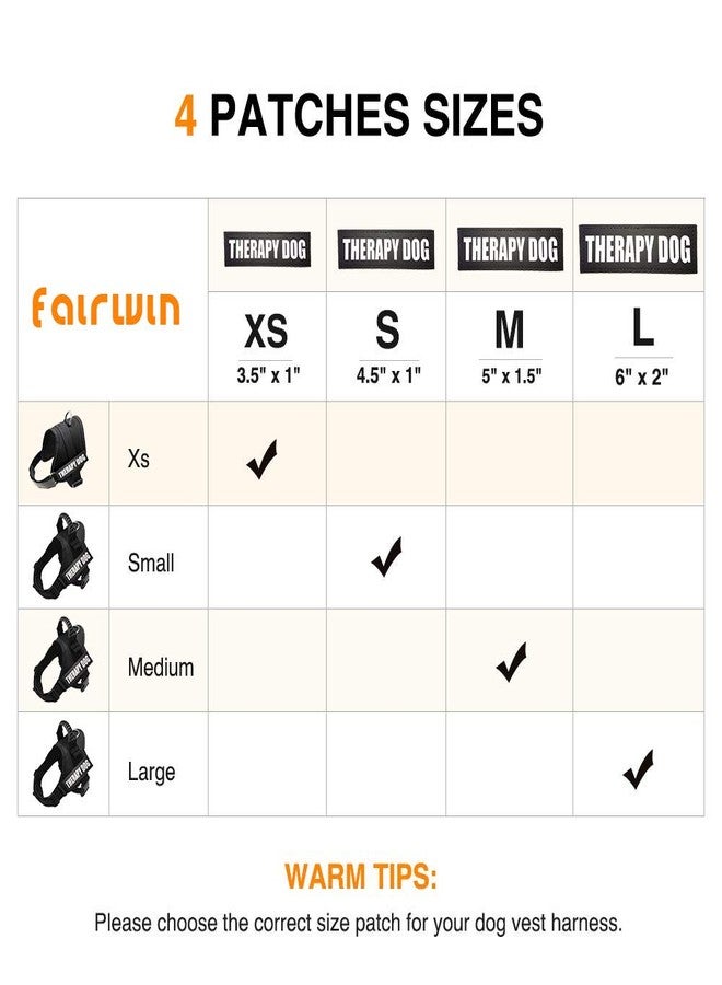 Fairwin Do Not Pet Dog Patches, Reflective Removable Dog Tags for Service Vest Dog Harness - Image 5