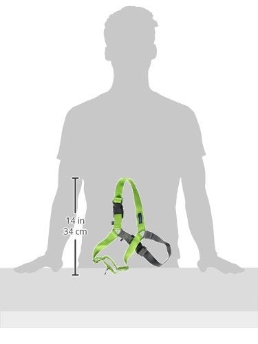 PetSafe Easy Walk Harness for Dogs - Pull-Free Walks - Patented Martingale Loop Design - Front Chest Leash Attachment - Comfort Straps - Breathable Harness Design - Medium/Large, Apple Green/Gray - Image 3