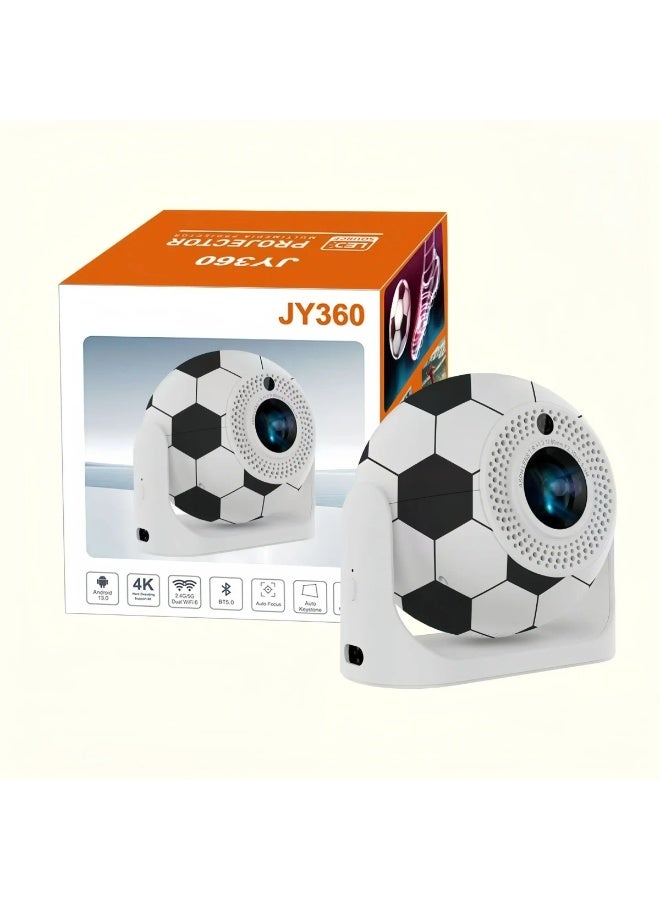 ELTRAZONE Mini Ball Smart Projector with Android 13, Auto-Focus, Dual Band 2.4/5G WiFi, HD Display & Portable Design – Compact Home Theater for Movies, Gaming & Presentations - Image 5