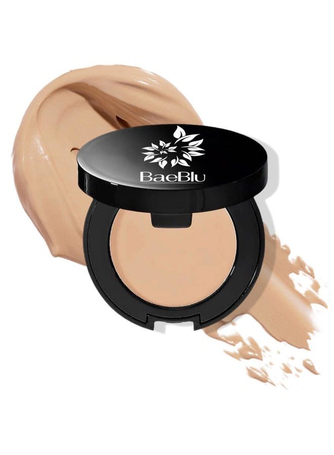 BaeBlu Organic Concealer, FULL Coverage Cover Up, 100% Natural, Made in USA, Paradise - Image 1