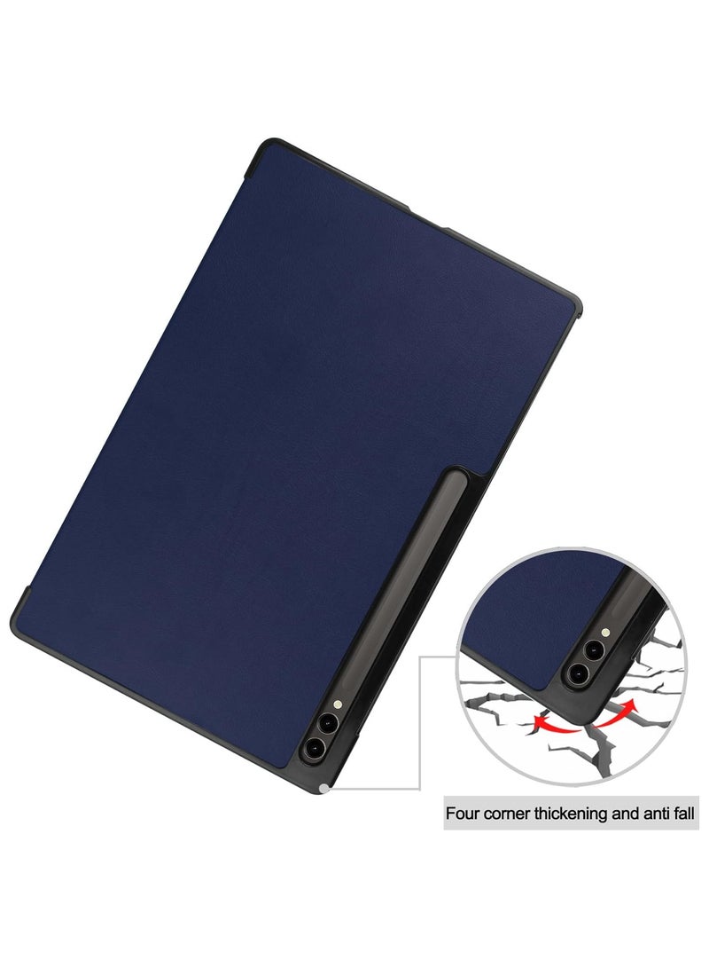 عام جالاكسي تاب اس 9 الترا 14.6 " حافظة 2023 [اس ام-اكس 910/اكس 916/اكس 918] حافظة-حافظة صلبة فائقة النحافة ثلاثية الطي مع غطاء حماية تلقائي للنوم / الاستيقاظ [دعم القلم المغناطيسي الشحن] - Image 5