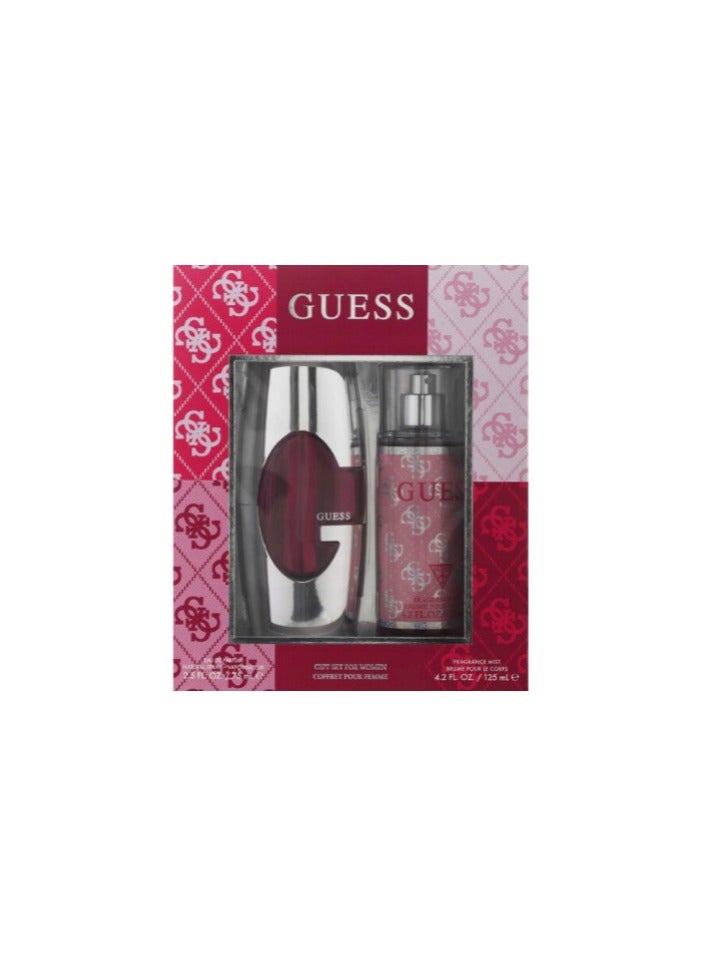 GUESS Pink Gift Set for Women EDP 100ml - Image 1