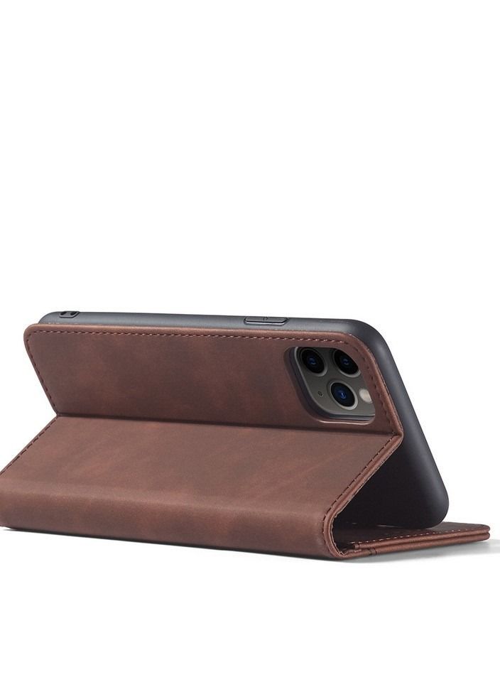 Loquat Suitable For iPhone Solid Color Flip   Leather Case - Image 2