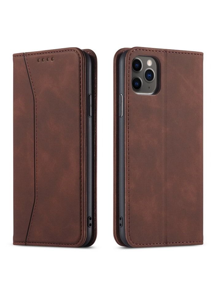 Loquat Suitable For iPhone Solid Color Flip   Leather Case - Image 1