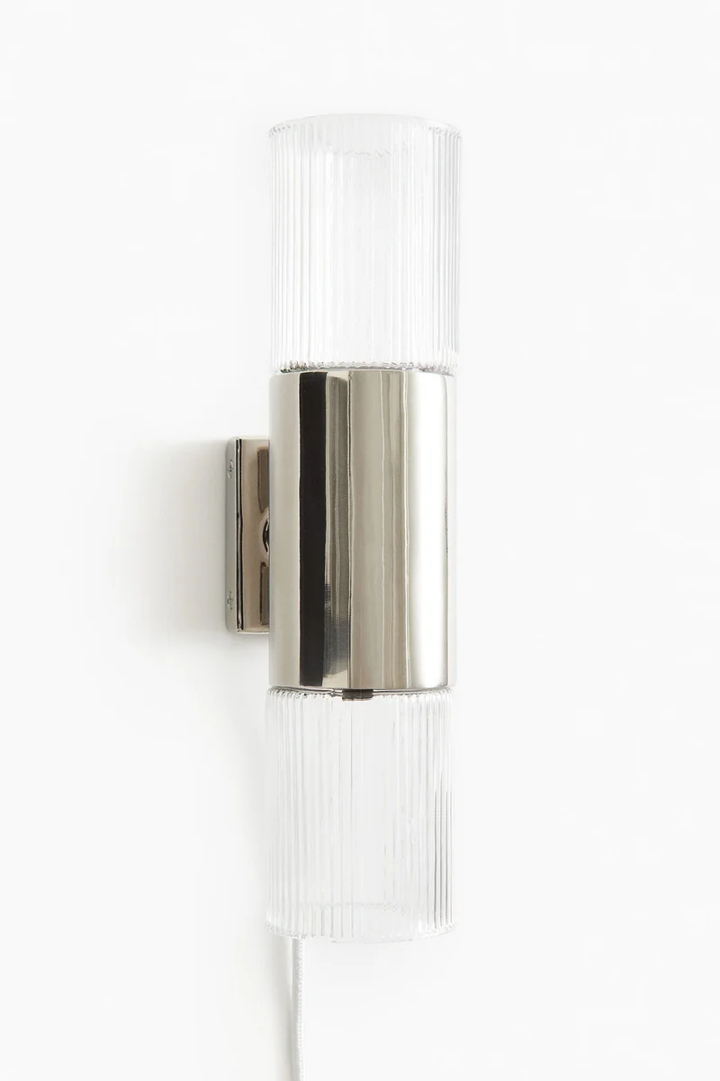 H&M Glass wall lamp