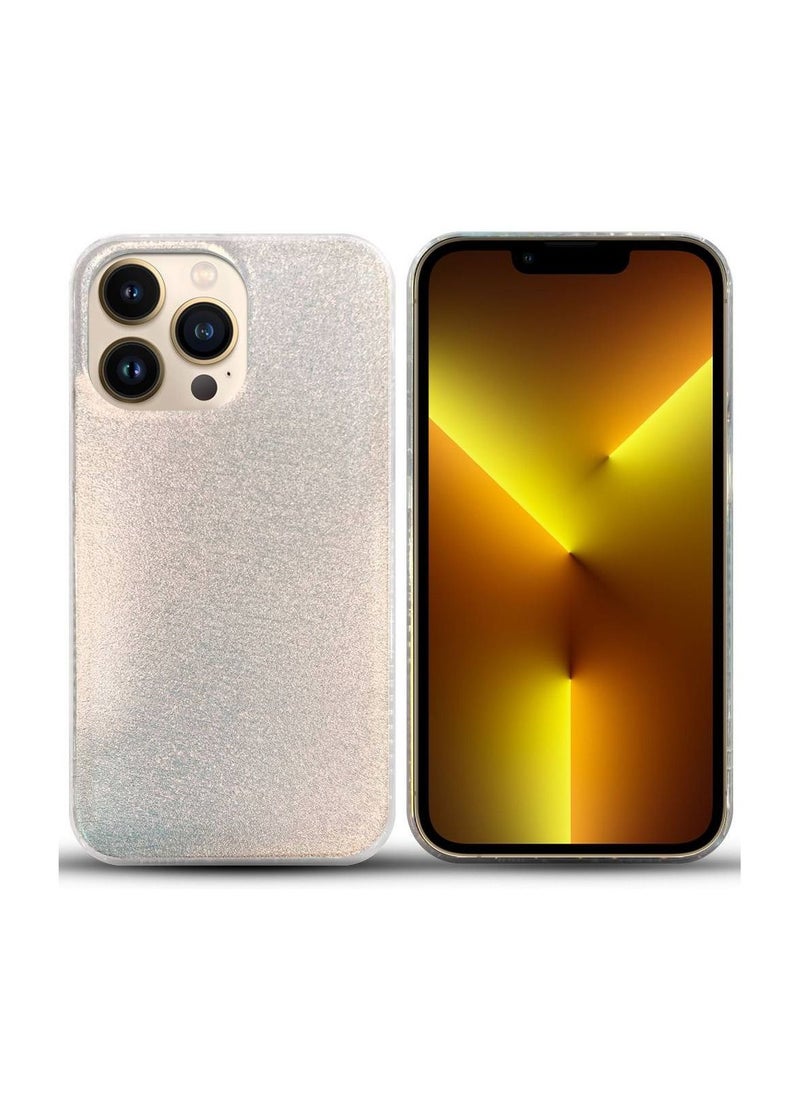 iPhone 13 Pro Max Holographic Abstract Art Case Cover Gradient Color Effect Aesthetic Painting Swirls Pattern Back Cover