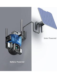 Crony CRONY S5 WiFi-4K-8MP-10X Solar Dual Linkage Battery PTZ Camera  - Image 3