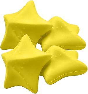 Poolzilla Poolzilla 4-Pack Yellow Premium Scum Star Oil Absorbing Sponge - Perfect for Cleaning Hot Tubs, Spas and Swimming Pools  - Image 1