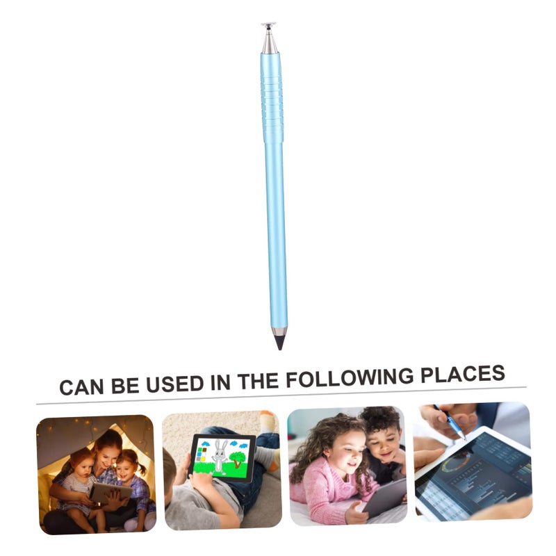 Blue 3Pcs Capacitive Stylus Pen For Touch Screens Smooth Writing Smartphones Tablets - Image 3