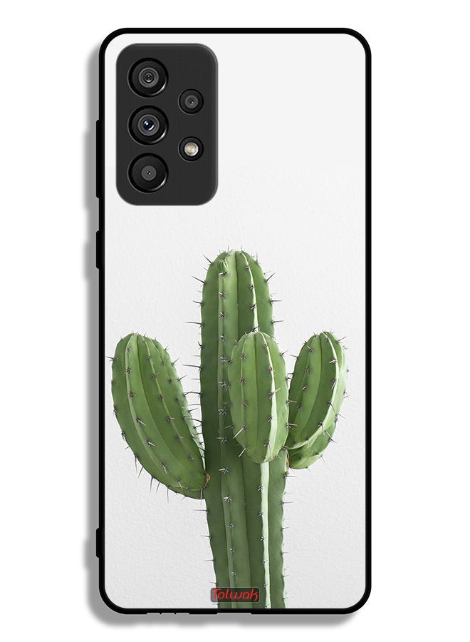 Tolwak Samsung Galaxy A73 5G Protective Case Cover Cactus Plant - Image 1