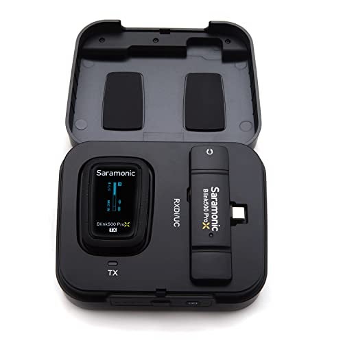Saramonic Blink 500 Prox B5 Wireless Microphone System with Lavalier for iPhone15/16/17&Android, iPad, Mobile & Computers, USB C Mini Lapel Microphone Wireless for Video Recording, Streaming - Image 4