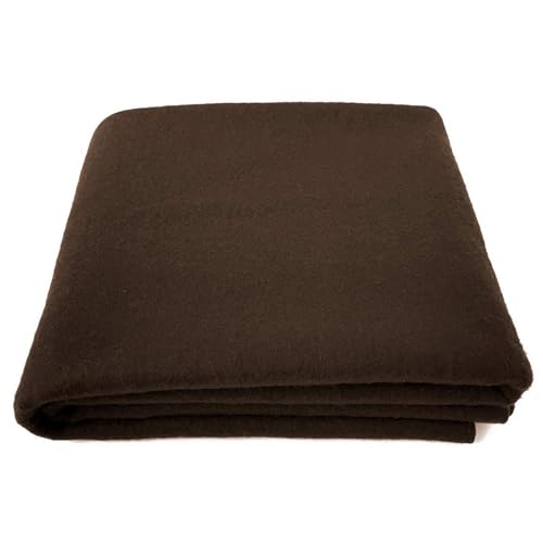 Purav Light Singal Bed Fleece Soft, Lightweight,Woolen, Winter & Traveling Ideal AC & All-Season Polar Fleece-60 X 90''-2 Pc, Coffee - Image 1