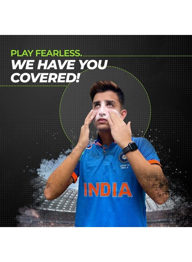 elemnt White Zinc Sunscreen 360 Combo Pack 2X50Gm ; Spf 50 Zinc Sunscreen For Cricketers & Sports Paraben & Sulphate Free Water & Sweat Resistant Sunscreen That Lasts 3 Hrs+ (Pack Of 2 100Gm) - Image 3