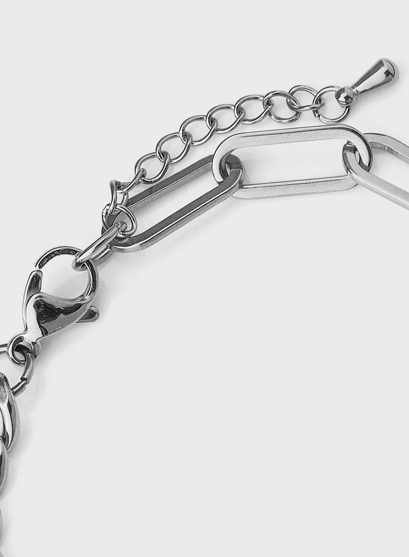 Staurtz Cresent Moon Bracelet