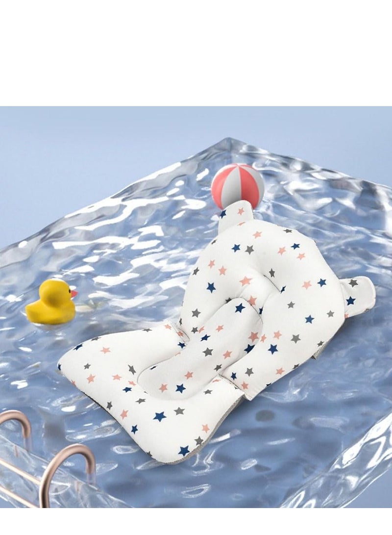 Cool Baby COOLBABY collapsible baby bathtub,baby bath tub with soft cushion & thermometer,portable travel bathtub with drain hole,to toddler 0-36 months. - Image 5