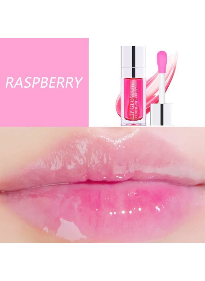 Sea-Maid Lip Oil, Hydrating Lip Gloss Tinted Lip Balm Transparent Lip Care, Big Brush Head Glitter Shine, Long Lasting Nourishing Non-sticky Fresh Texture  - Image 2