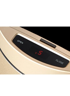 EKO DOCOMO SERIES | Premium Motion Sensor-Operated Trash Bin | Brushed Stainless Steel Finish | Soft-Closing | Fingerprint-Resistant | Champagne Gold | Large | 35L  - Image 4