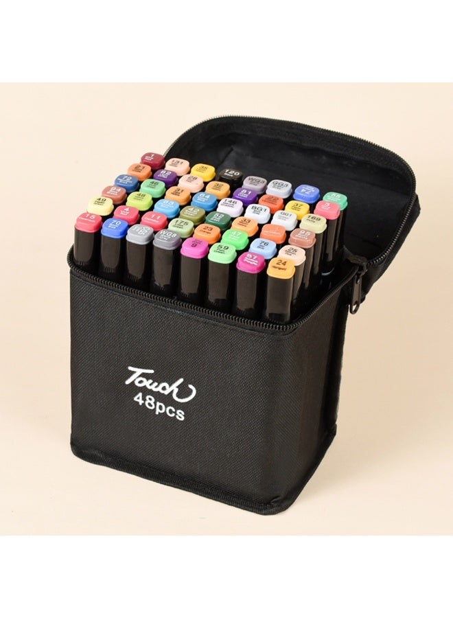 Touch 48-Color Markers Set - Endless Creativity for Kids' Art Projects - Image 4