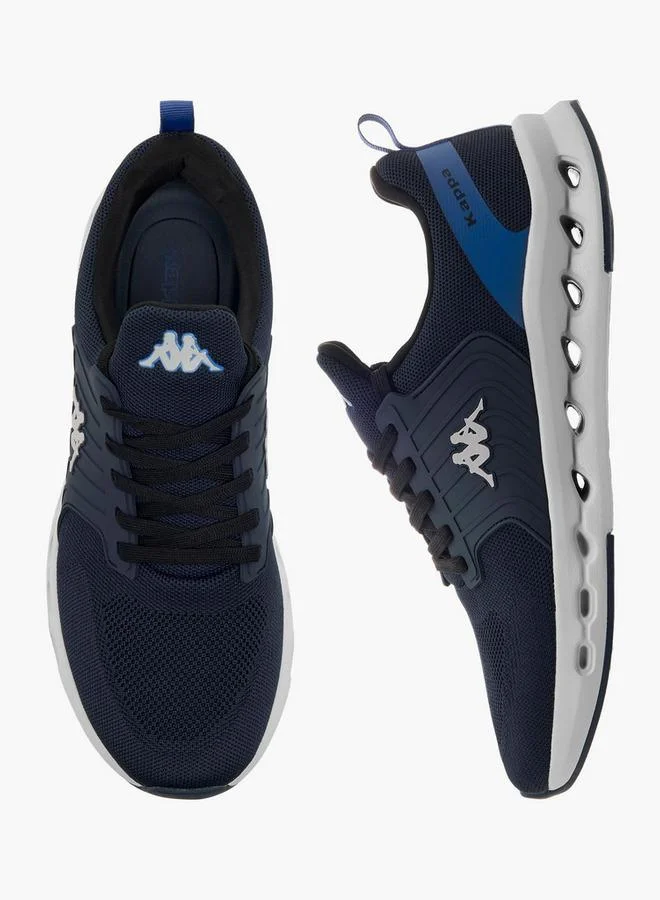 Kappa Men Logo Embossed Lace-Up Sports Shoes