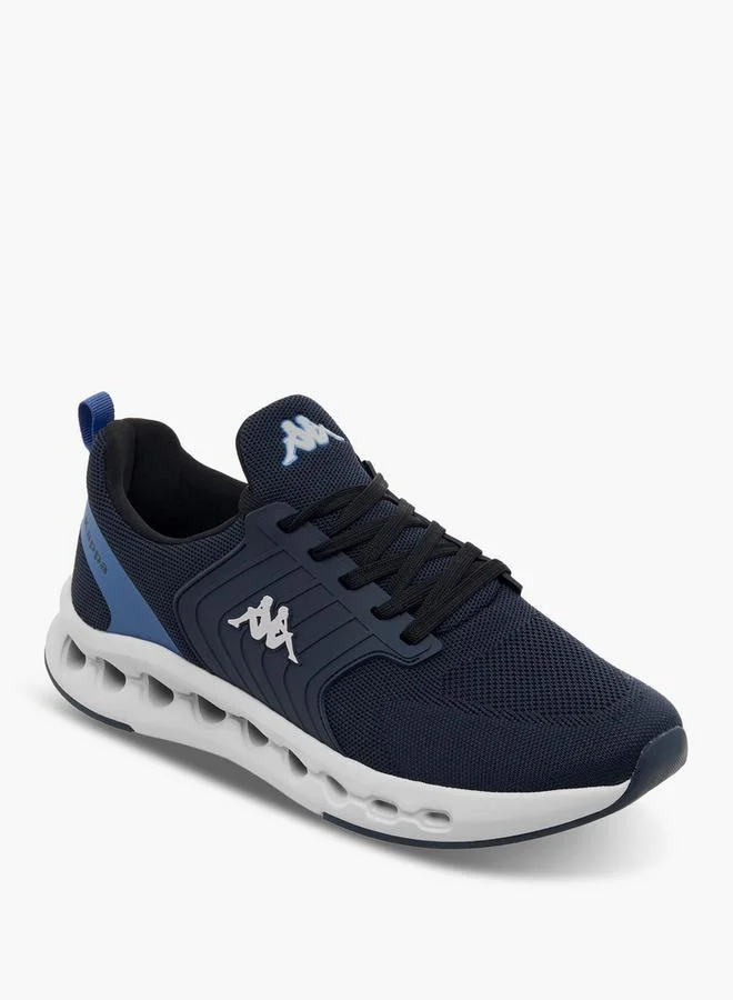 Kappa Men Logo Embossed Lace-Up Sports Shoes