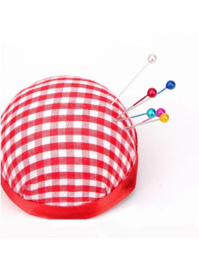 80 PCS Pearl Needles Set, Sewing Pins for Fabric, Straight Pins with Colored Ball Pearl Heads, Quilting Pins for Dressmaker, Jewelry DIY Decoration, Craft and Sewing Project Colorful - Image 2
