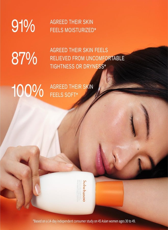 Sulwhasoo Essential Comfort Balancing Emulsion - A lightweight, fast-absorbing lotion that delivers 24-hour hydration while visibly soothing, balancing and supporting the skin barrier. - Image 2