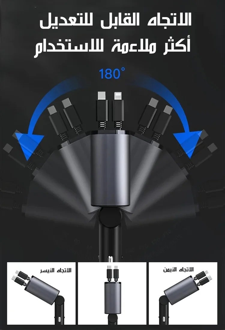 شاحن سيارة فائق السرعة مع خرج طاقة عالي وتوافق عالمي - Image 1