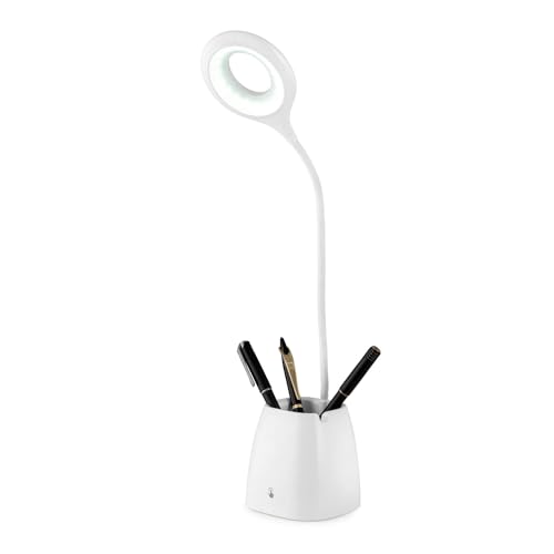 Bajaj Acrylonitrile Butadiene Styrene Softlite Led Rc Table Lamp 2W (Pack of 1, White) - Image 1