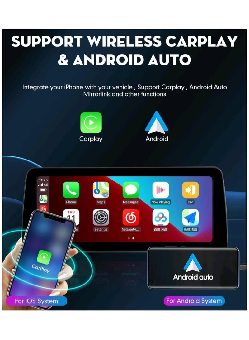 Raymos 12.3 inch Toyota Car Stereo Toyota Prado 2014  Android Screen Support Apple Carplay Android Auto Wireless 4GB RAM Fast Interface included 4G Wifi USB QLED ( 1280x720 ) - Image 3