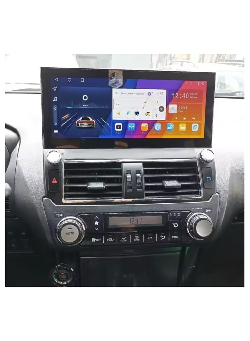 Raymos 12.3 inch Toyota Car Stereo Toyota Prado 2014  Android Screen Support Apple Carplay Android Auto Wireless 4GB RAM Fast Interface included 4G Wifi USB QLED ( 1280x720 ) - Image 4