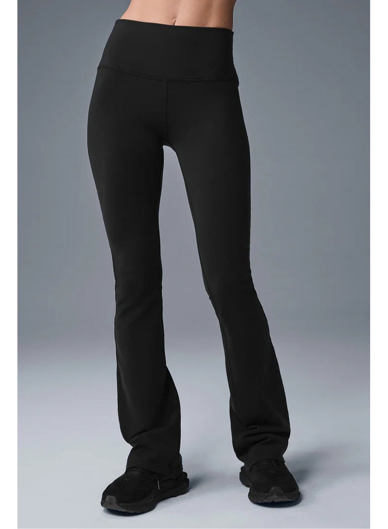 Alo Yoga Skinny Flared Trousers, High-Waisted Casual Sports, Yoga Women, Slim And Sleek Outside.   ﻿ - Image 2