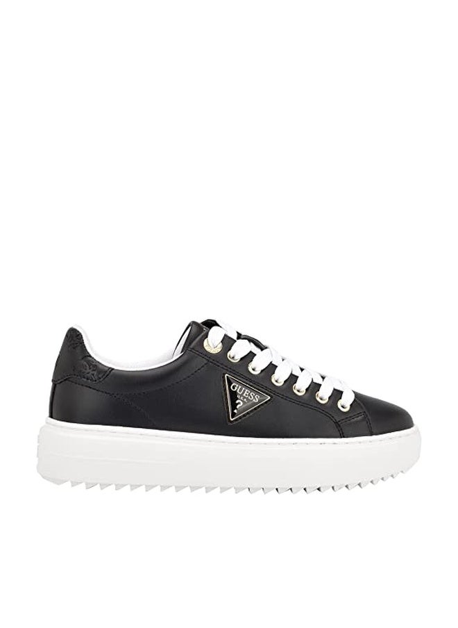 GUESS Women's DENESA Sneaker, Black 002, 8 - Image 1