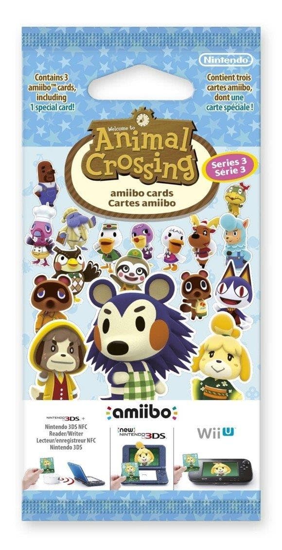 Nintendo Animal Crossing: Happy Home Designer Amiibo Cards Pack - Series 3 (Nintendo 3DS) - Image 1