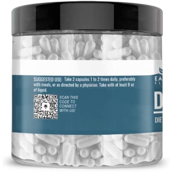 Earthborn Elements DL-Phenylalanine 200 Capsules, Pure & Undiluted, No Additives - Image 2