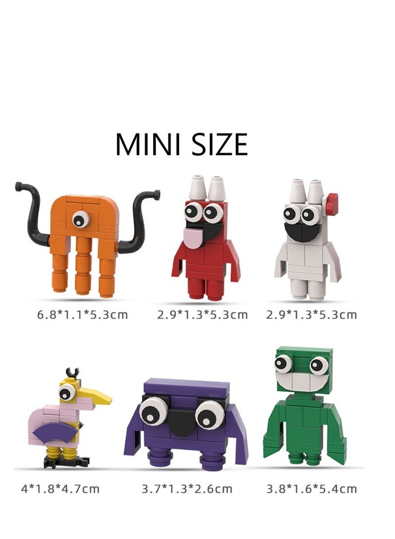132 Pcs 6-Pieces Mini Set Of Toy Building Blocks Second Quarter Garten Of Banban Gifts For Children'S Day Ideas Toys Gifts For Adult & Kids