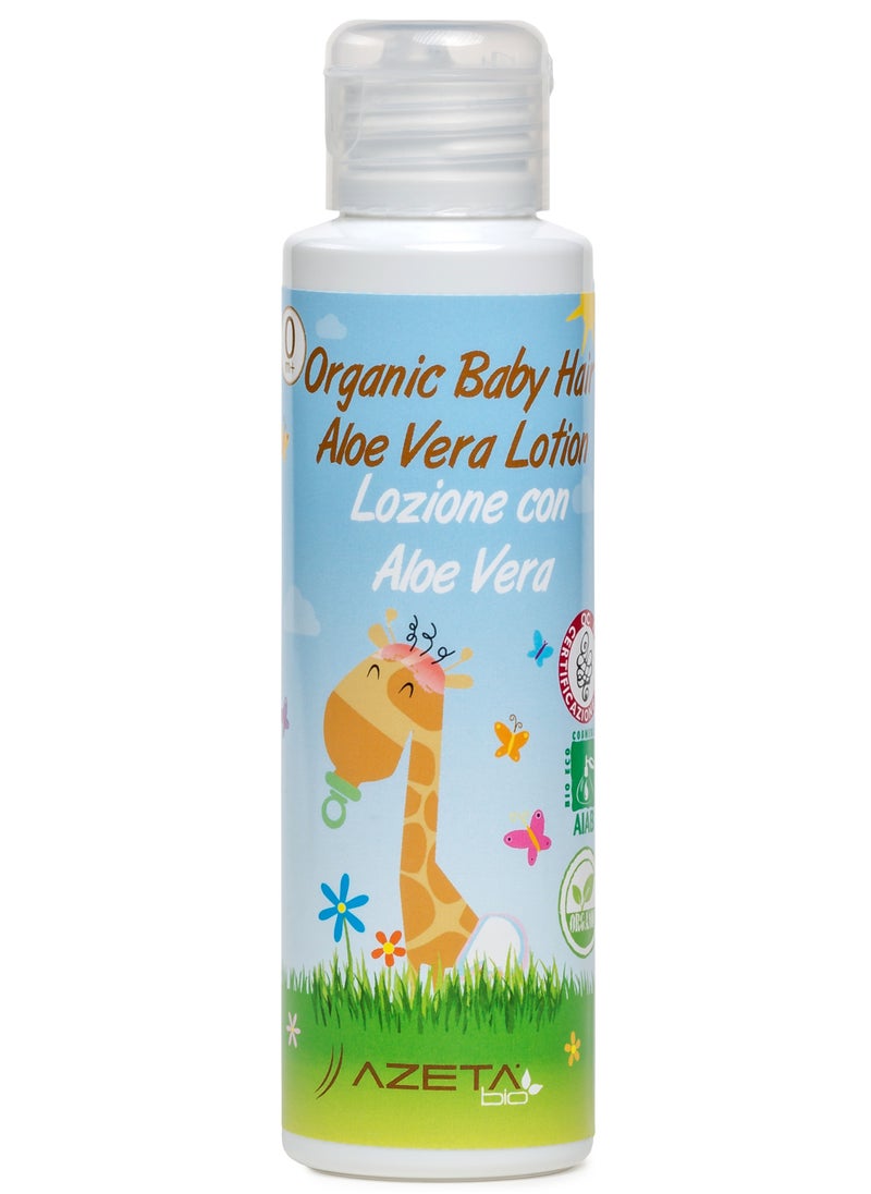 Azeta Bio - Organic Baby Hair Aloe Vera Lotion - Image 1