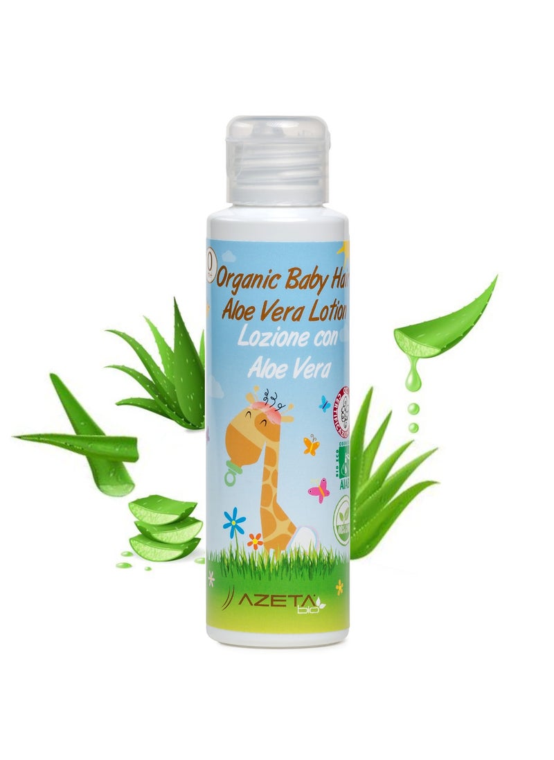Azeta Bio - Organic Baby Hair Aloe Vera Lotion - Image 1