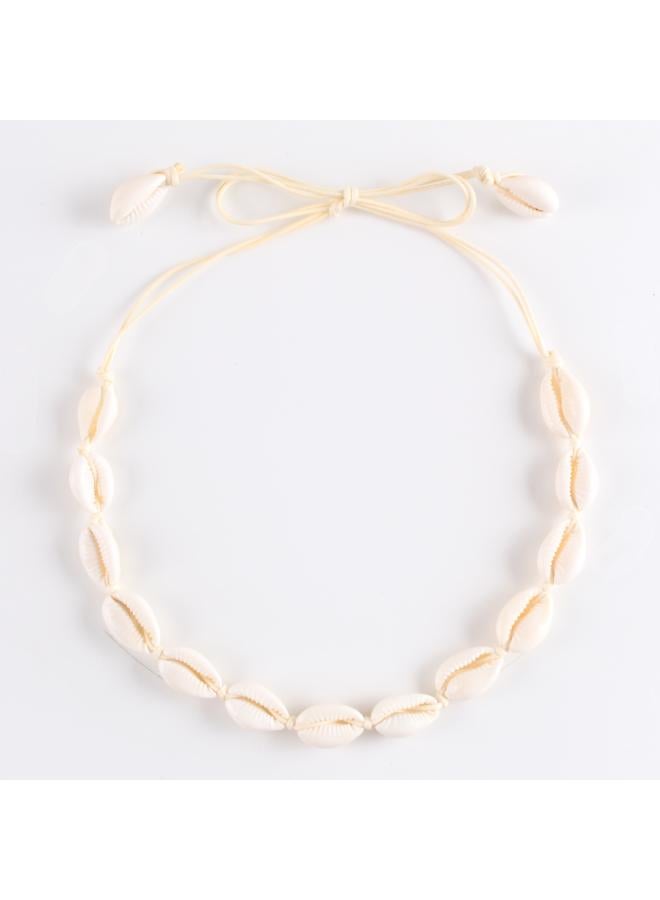 European And American Fashion Jewelry Hawaiian Style Personalized Casual Necklace Handmade Shell Necklace Clavicle Chain Female 