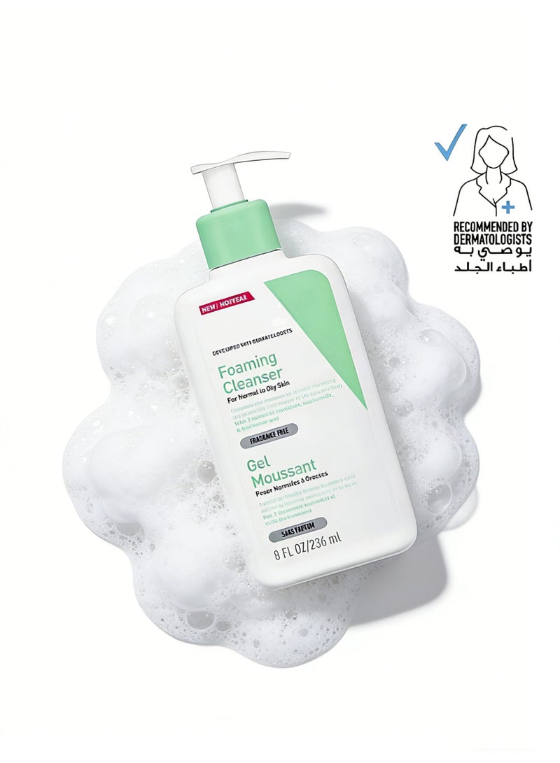 Foaming Cleanser - Formulated for Normal/Oily Skin | Hyaluronic Acid 236ml