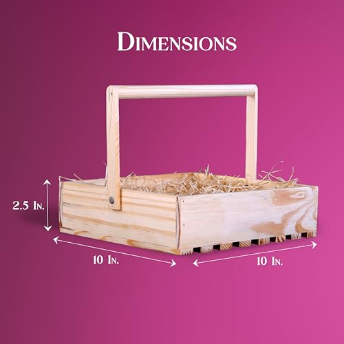 MOVE2WOOD™ Premium Handmade Gift Hamper Basket | Diwali, Rakhi, Christmas and all Festive Occasions | Wedding Gifts, Corporate Hampers | Return Favours - Image 2