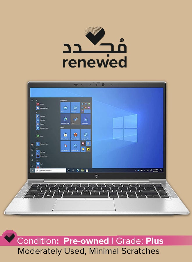 HP Renewed â€“ Elitebook 840 G8 (2020) Laptop With 14-Inch Display,Intel Core i5 Processor/11th Gen/8GB RAM/512GB SSD/Intel UHD Graphics english Silver English Silver - Image 1