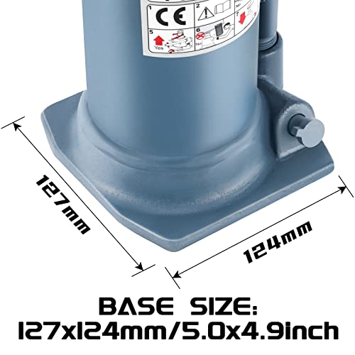 BAOSHISHAN Double Ram Bottle Jack Hydraulic Welded Jack Truck Jack 4 Ton (High Lift) - Image 5