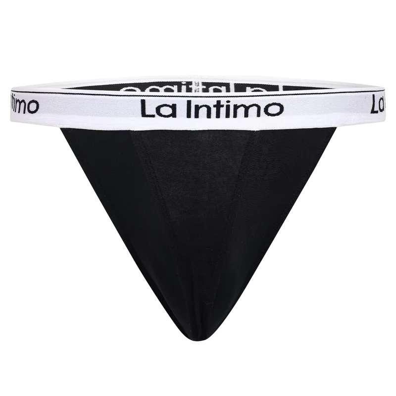 La Intimo Snazzy Soft Wear Thong