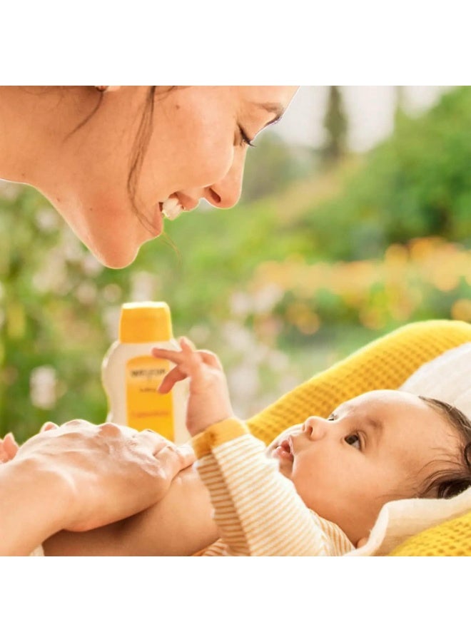 Weleda لوشن الجسم للأطفال من ويليدا بتركيبة الكالندولا 200 مل – عناية مرطبة لطيفة لبشرة الأطفال الحساسة - Image 3