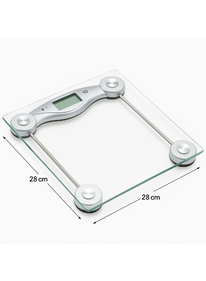 بريميم ميزان حمام زجاجي رقمي – ميزان وزن عالي الدقة بشاشة عرض رقمية - Image 1