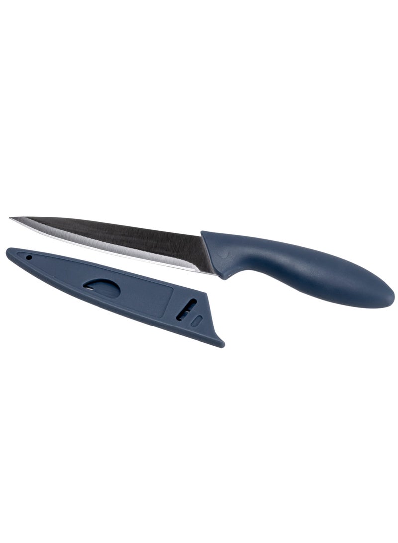 Cuisine Art Utility kitchenknife 23 cm – Versatile Stainless Steel Edge with Polypropylene Handle – Lynch Blue 