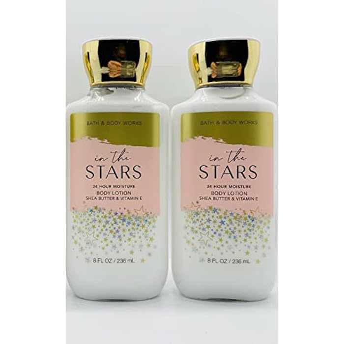 Bath & Body Works and Super Smooth Lotion Sets Gift For Women 8 Oz -2 Pack (In The Stars)) - Image 1