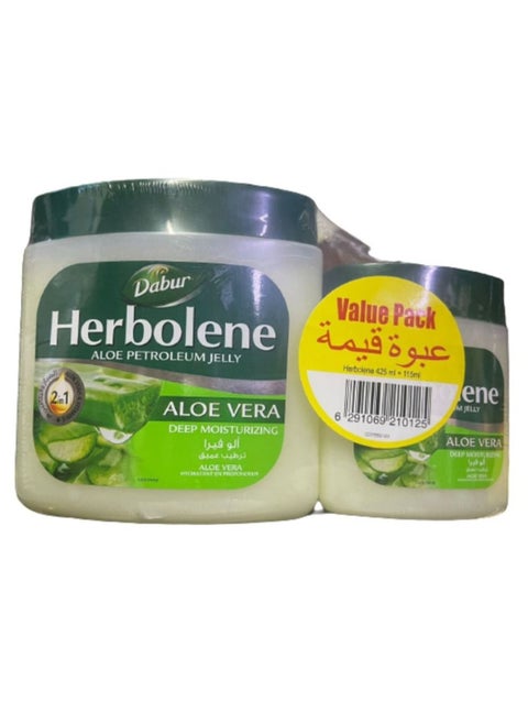 Vaseline Herbolene Set of 2 425ml + 115ml bottles