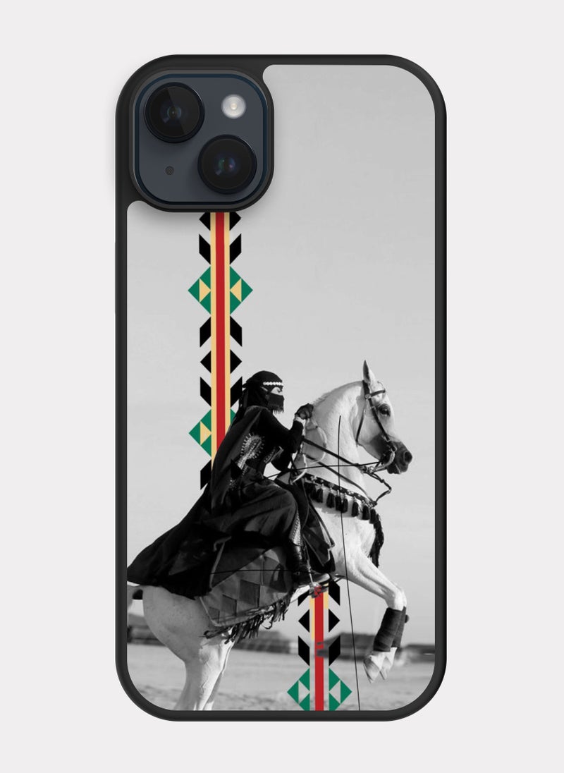 PXLAAT iPhone 14 Plus case cover Horsewoman - Image 1