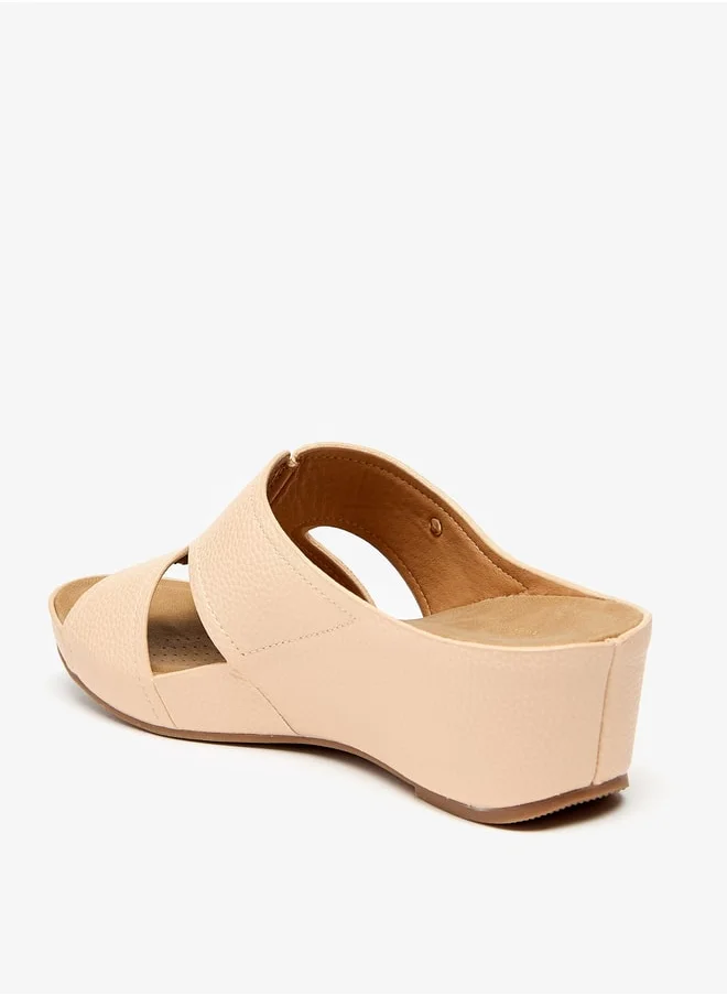 Flora Bella By Shoexpress Women Textured Slip-On Platforms